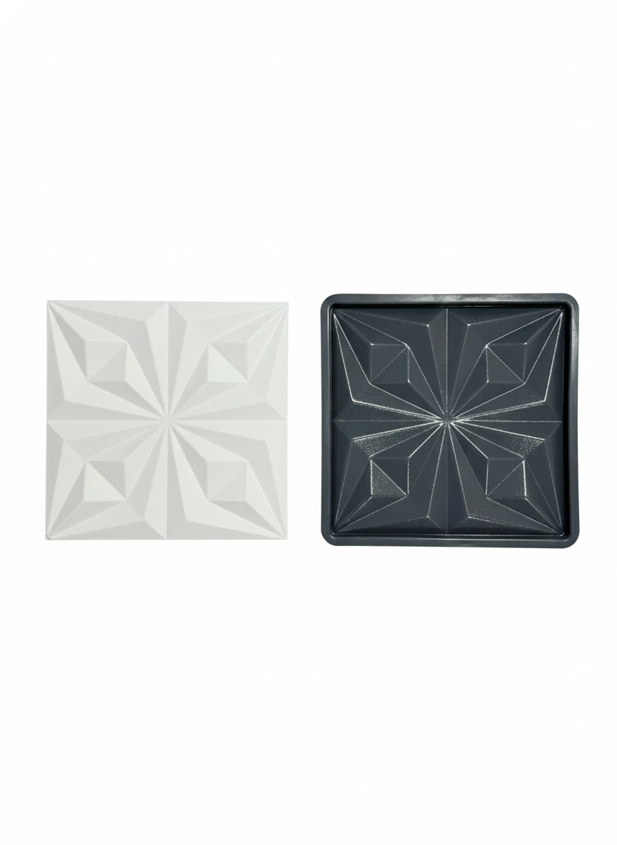 Molde ref Geométrico de 39x39cm